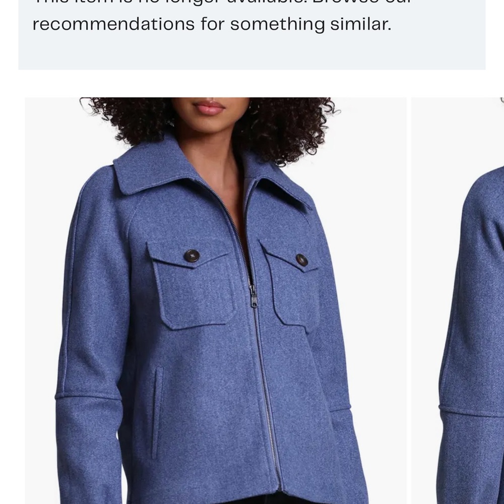 Avec Les Filles Indigo Utility Jacket